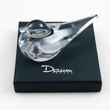 Daum Crystal Bird Dove Figurine
