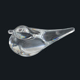 Daum Crystal Bird Dove Figurine