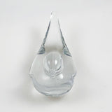 Daum Crystal Bird Dove Paperweight