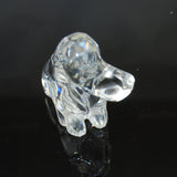 Daum Hound Dog Crystal Figurine
