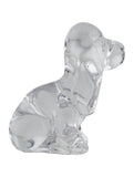 Daum Nancy Basset Hound Crystal Figurine
