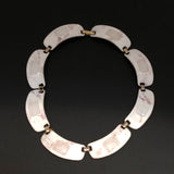 Kay Denning Enamel Fused Glass on Copper Necklace