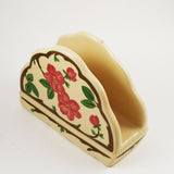 Desert Rose Franciscan Napkin Holder