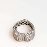 14k Diamond cocktail ring