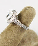 1.53ct Oval Brilliant Diamond Solitaire Engagement Ring