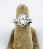 1.53ct Oval Brilliant Diamond Solitaire Engagement Ring