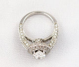 1.53ct Oval Brilliant Diamond Solitaire Engagement Ring