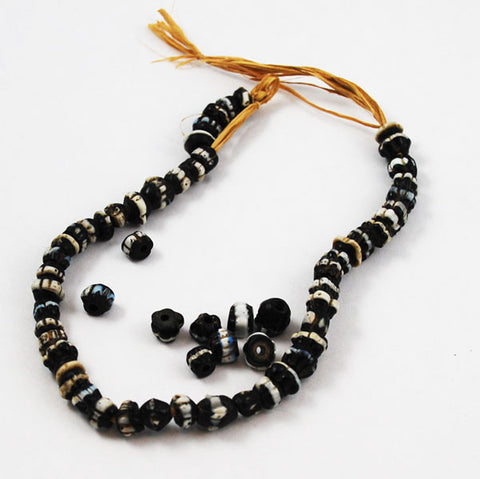 Old African Trade Beads (Dog teeth Beads)