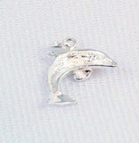 Back of sterling dolphin charm