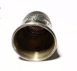 Antique Domestic Sewing Machine Sterling Thimble