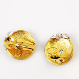 Back of Diane von Furstenberg Clip On Earrings