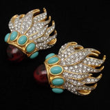 Elizabeth Taylor Eternal Flame Earrings Avon