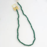 Green Emerald Rondelle Gemstone Beads
