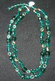 Emerald Green Swarovski Crystal Necklace