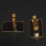 Modern Enamel Cuff Links 1960's