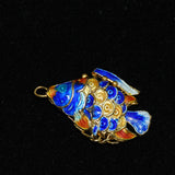 Enamel Articulated Fish Charm