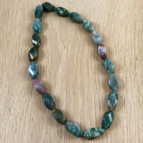 Fancy Jasper Twist Beads