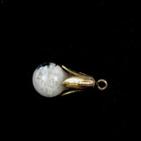 Gold Filled Floating Opal Charm