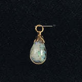 Vintage Gold Floating Opal Charm
