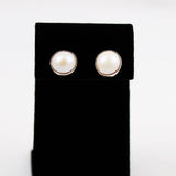 freshwater pearl stud earrings
