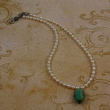 Freshwater Pearl & Turquoise Necklace