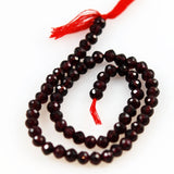 Faceted Garnet Gemstone Beads