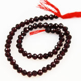 Faceted Garnet Gemstone Beads