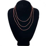 Faceted Garnet Bead Necklace by OG INDIA 