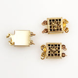 Gold Filigree Box Clasp