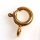 Gold Filled Spring Ring Clasps Open Ring