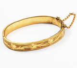 gold filled vintage bracelet.