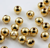 14K Gold Round Beads 