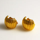Vintage Givenchy Gold Clip On Earrings