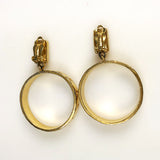 Givenchy Gold Hoop Earrings