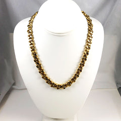 Givenchy Gold Chain Necklace Signed