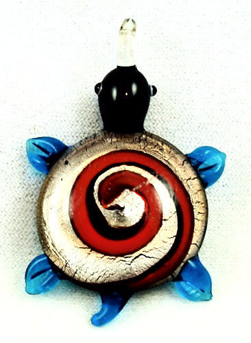 Glass Turtle Pendant