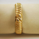 Gold Bangle Bracelet Vintage