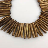 Gold Coral Branch Beads