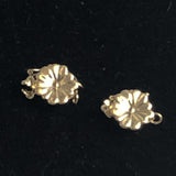 Gold  Floral Clasp 