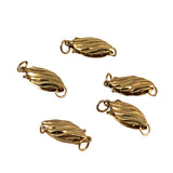 Gold Filled Wavy Safety Clasp