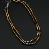 Dark Gold Freshwater Pearl Beads 6mm