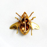 Back of Herbert Rosenthal 18Kt Gold Bumble Bee Brooch