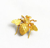 Herbert Rosenthal 18Kt Gold Bumble Bee Brooch