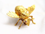 Herbert Rosenthal 18Kt Gold Bumble Bee Brooch