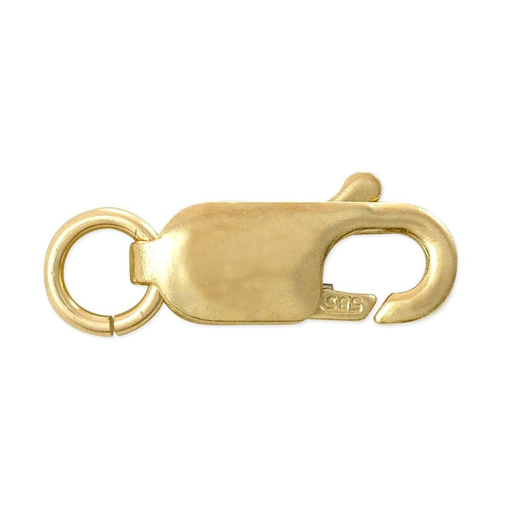 Gold 14K Lobster Clasps 12mm – Estate Beads & Jewelry