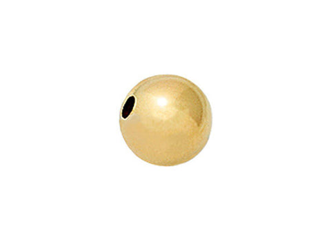 14K Gold Round Beads 6mm