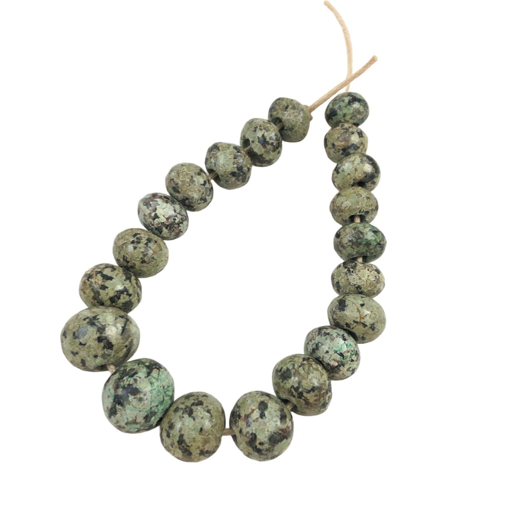 Antique Granite Gneiss Trade Beads – Estate Beads Jewelry