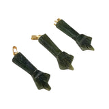 Green Jade Figa Fist Pendants