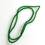 Green Onyx 2mm round beads