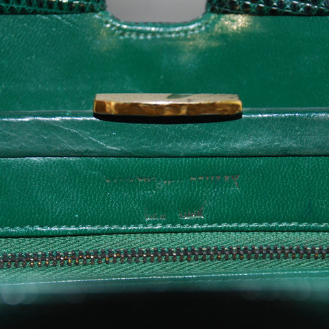 Martin Van Schaak Gold Vintage Purse Handbag Rhinestone Jeweled
